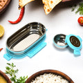 Stainless Steel Lunch Box Set of 2 | Ganesh