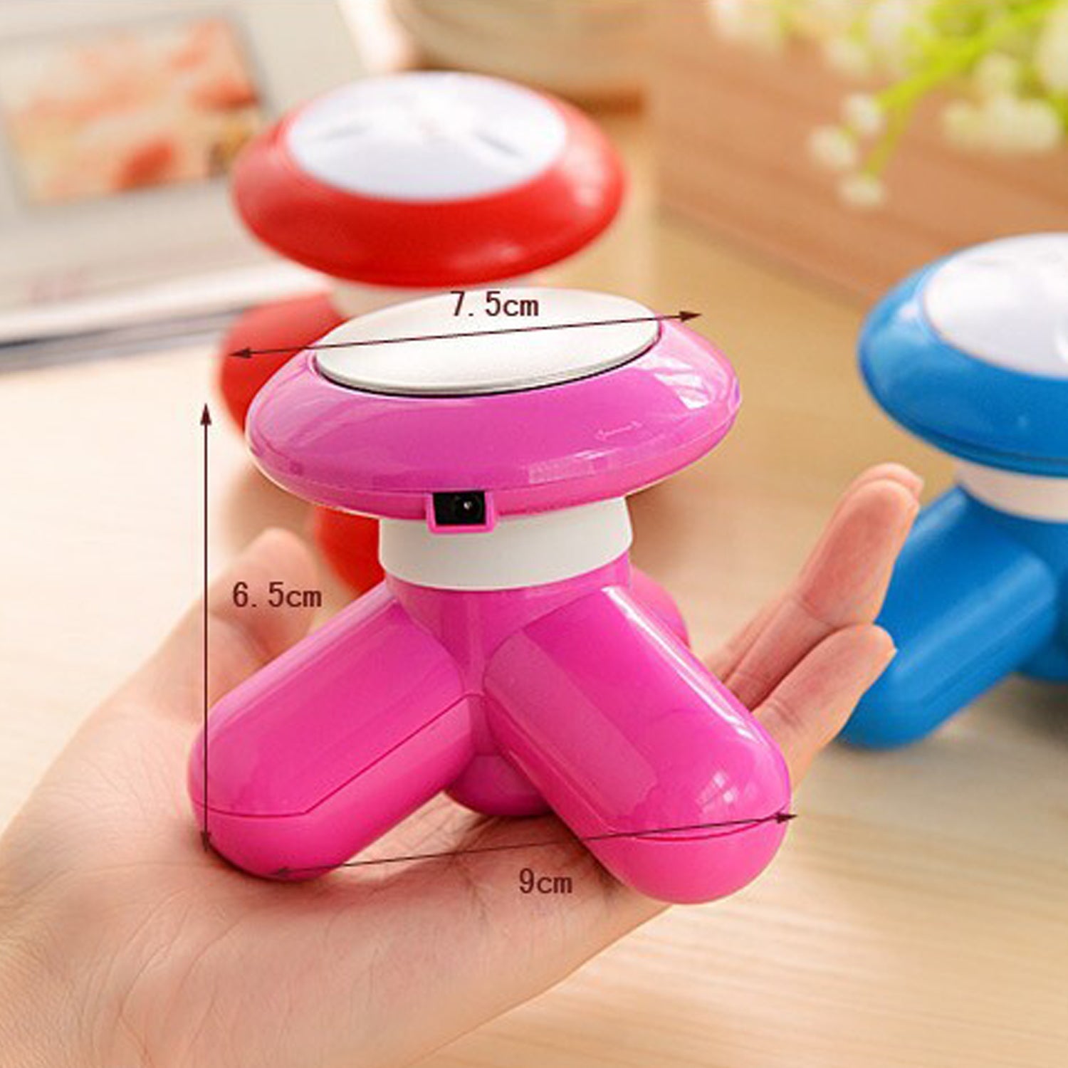 USB Full Body Massager for Neck, Back, Shoulder, Legs & Feet | Portable Electric Pain Relief Massager with USB Charging | Deep Tissue Muscle Relaxation | Velvet Wellness - New Color 1 - Image 4