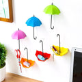 Umbrella Key Holder – Colourful Wall Mounted Hooks | Indo Glow