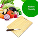 7121 Wooden Chopping Board Big Size  For Kitchen Use DeoDap