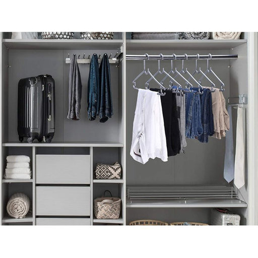 5 In 1 Pant Rack Multifunctional Shelves Storage Organizer Stainless S