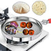 7119 Steel Roaster Grill Jali For Papad ,Tandoor & Chapati Roast Use ( 1 pc ) DeoDap