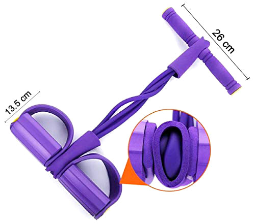 1342 Extra Strong Pull String Body Building Training, Pull Rope Rubber ...