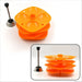 5346 3 Layer Idli Stand used in all kinds of household kitchen purposes for holding and serving idlis. DeoDap