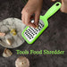2586 Plastic Vegetable Kitchen Grater/cheese Shredder With Grip Handle DeoDap