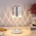 Crystal Table Lamp – Touch Control, USB Charging | Tidy Table