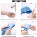 1302A Silicone Body Back Scrubber Double Side Bathing Brush for Skin Deep Cleaning, Scrubber Belt DeoDap
