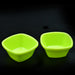 2427 Square Plastic Bowl For Serving Food (Pack of 4) DeoDap