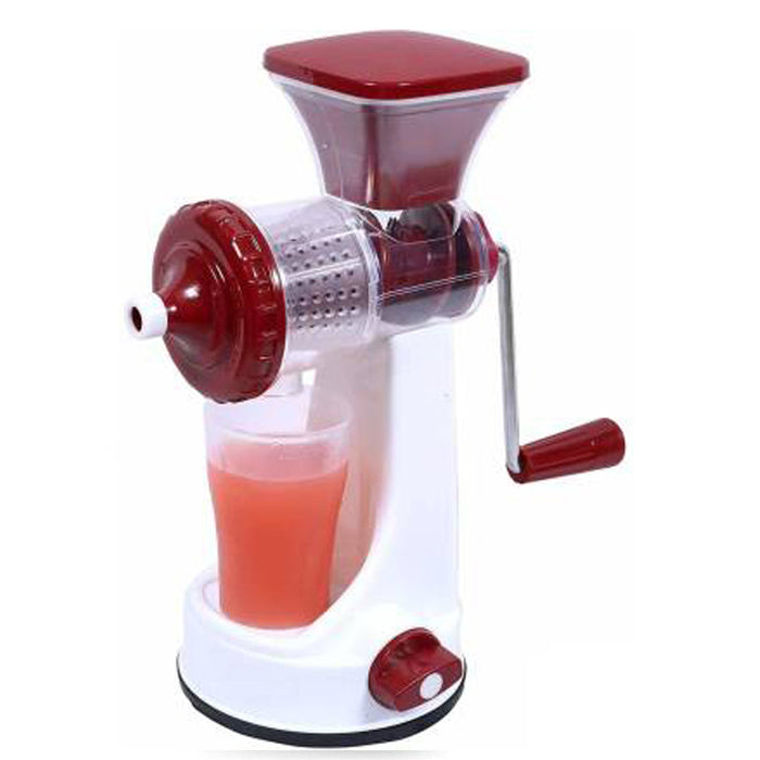 168 Manual Fruit Vegetable Juicer with Juice Cup and Waste Collector DeoDap