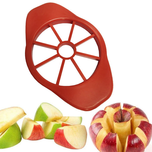 5231 Apple Cutter/Slicer with plastic 8 Blades Heavy Plastic Apple Cutter DeoDap