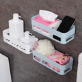 Shower Corner Caddy – Wall-Mounted Suction Shelf | Mist & Relax