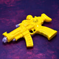 Musical Transparent Toy Gun – Rainbow Light & Gear Play | Colorful Creations