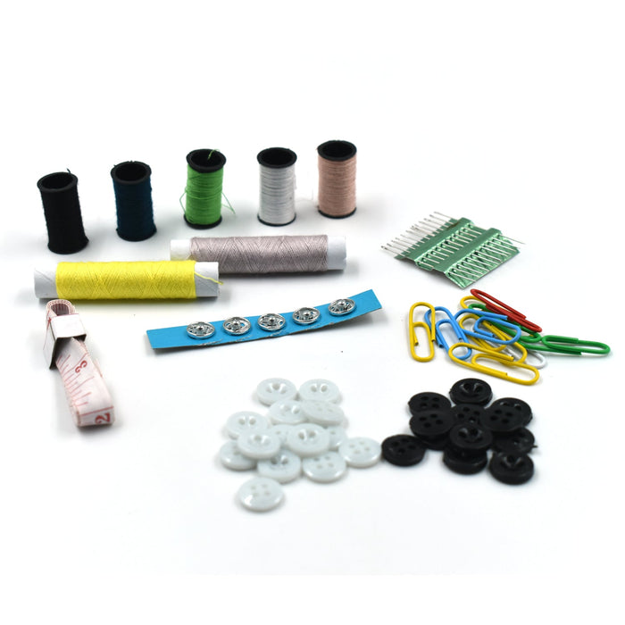 6051 62 Pc Sewing Set used for sewing of clothes and fabrics including all home purposes. DeoDap