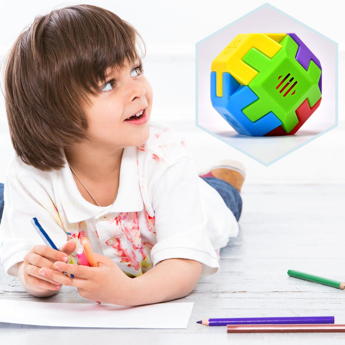 4463 Octa Cube Activity Cube - Multicolor — Deodap