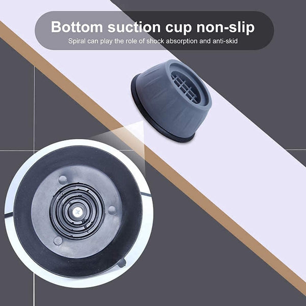 Anti Vibration Pads , Shock and Noise Cancelling with Suction Cup Fridge pad (NS0001)