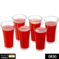 Plastic Juicy Glasses Set – 300ml Unbreakable | Serve Stellar