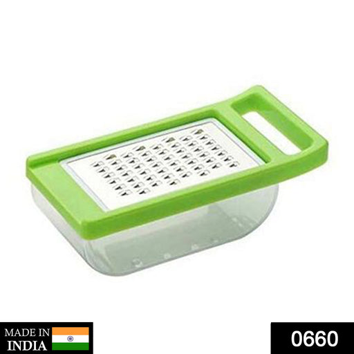 0660  Cheese Grater/Slicer/Chopper With Stainless Steel Blades DeoDap