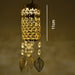 7251 Fancy Large Golden Jhoomer For Home Decoration DeoDap