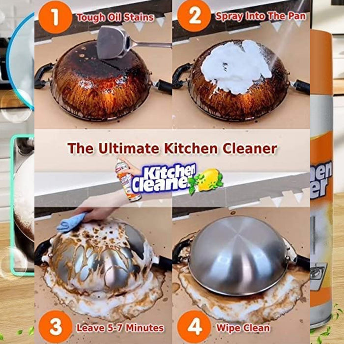 1331 Multipurpose Bubble Foam Cleaner Kitchen Cleaner — DeoDap