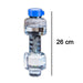 0754A Unbreakable Plastic dumbbell Shape Water Bottle DeoDap