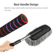 4749 Car Duster, Long Retractable/Soft/Non-Slip/Handle Multipurpose Microfiber Wash Brush Vehicle Interior and Exterior Cleaning Kit with for Car, Boats or Home DeoDap