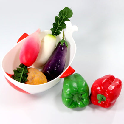 Washing bowl with strainer for fruits and vegetables