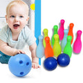 Bowling Game Set for Kids – 10 Pins & 2 Balls | Brain Horizon