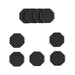 9131 Self Adhesive Square Felt Pads Non Skid Floor Protector Furniture Sofa Furniture Chair Balance Pad Noise Insulation Pad (Pack of 9). DeoDap