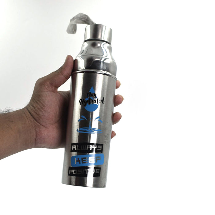 6192 Stainless steel Water bottle, 450ml, DeoDap