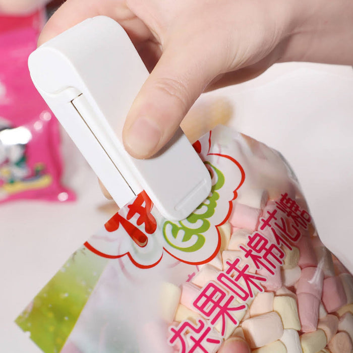 Mini Sealing Machine Plastic Bag Sealer Portable Mini Super Seal Packi ...