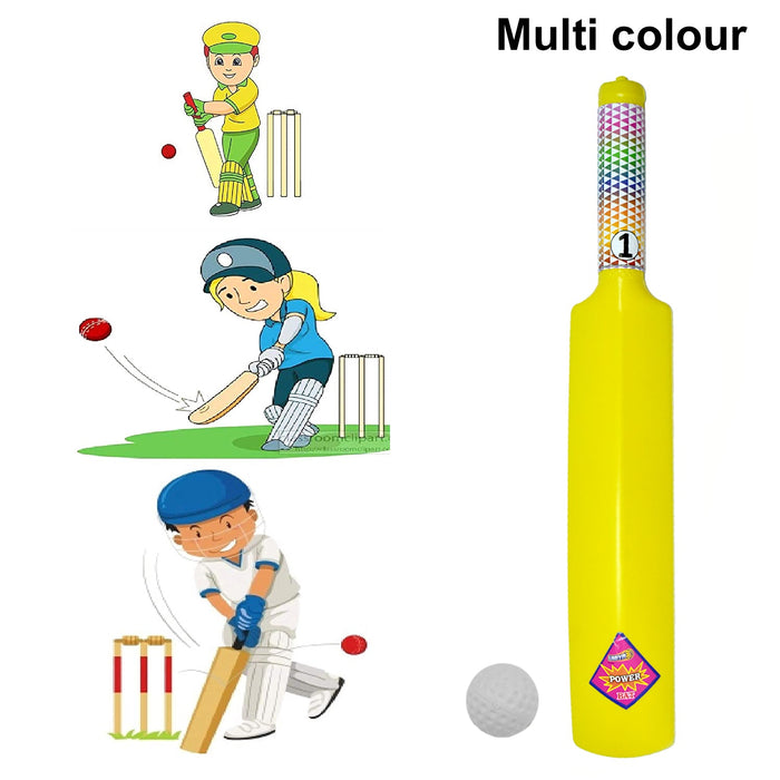 8026 Plastic Cricket Bat Ball Set for Boys and Girls DeoDap