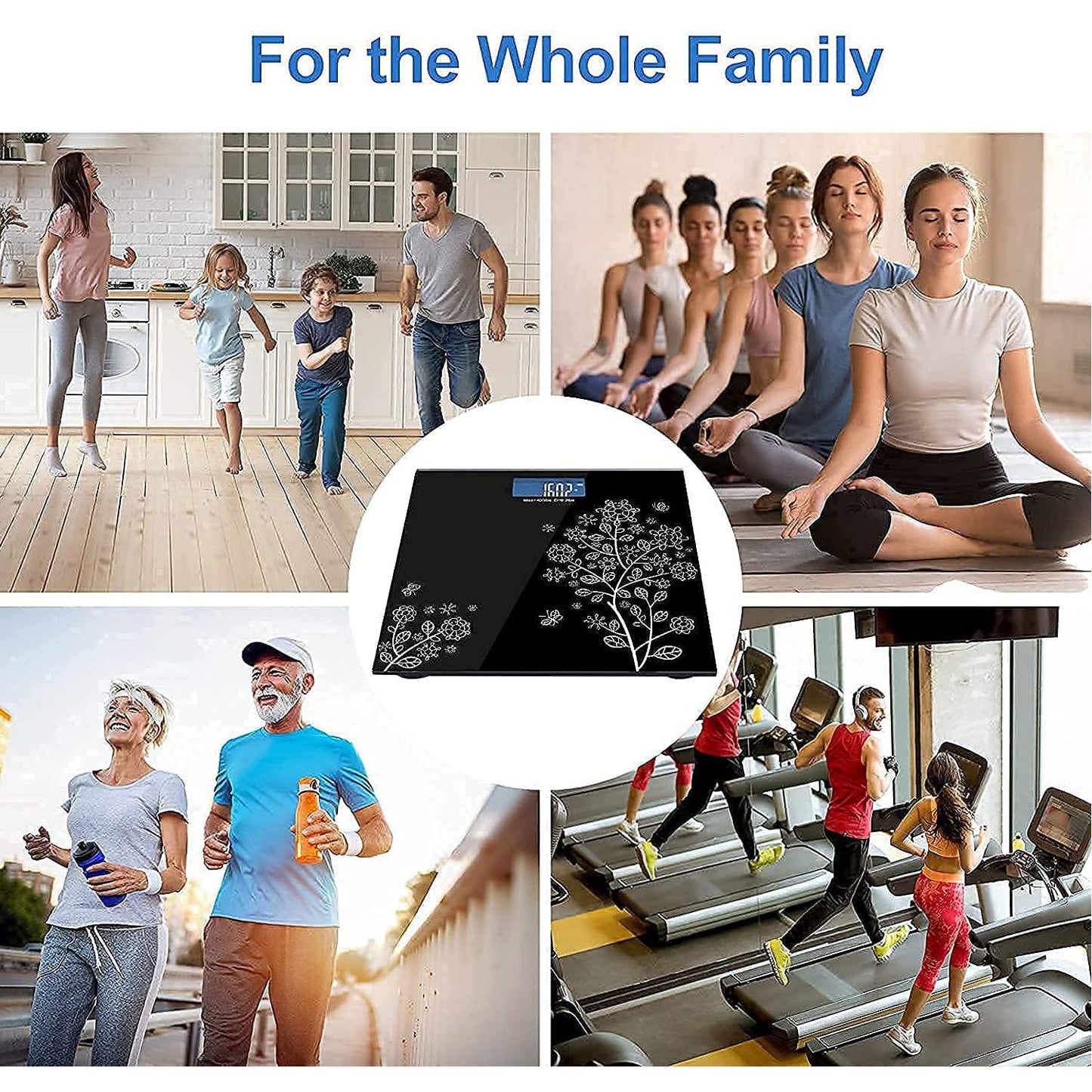 Bathroom scale with premium design for reliable weight tracking.