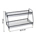 4927 Metal Space Saving Multi-Purpose 2 Tier 2 Layer Kitchen Spice Rack Storage Organizer Shelf Stand . DeoDap