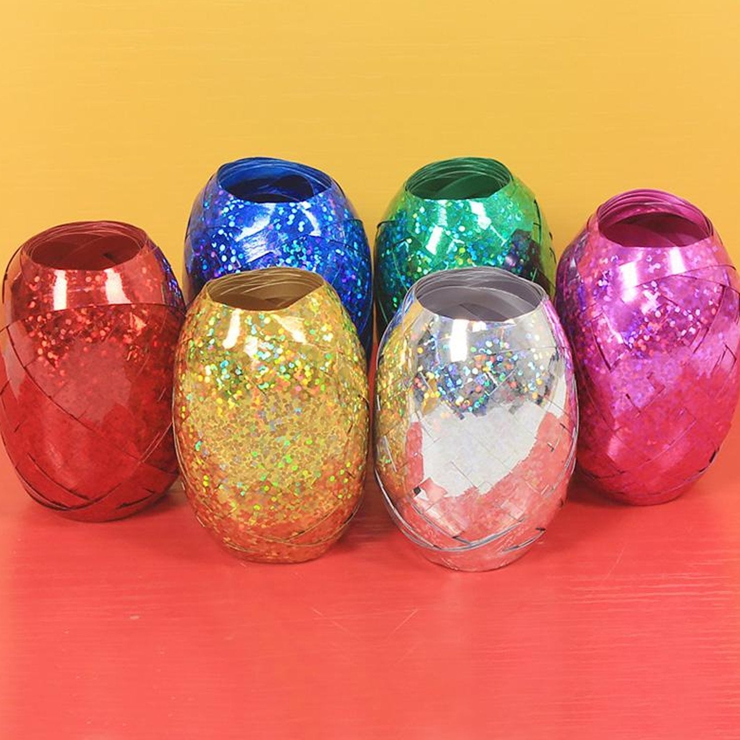 Holi balloon ribbon roll