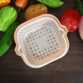 2-in-1 Basket Strainer – Fruit & Vegetable Rinser | Indo Glow