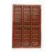 Polycarbonate chocolate mold for making bar-shaped chocolates