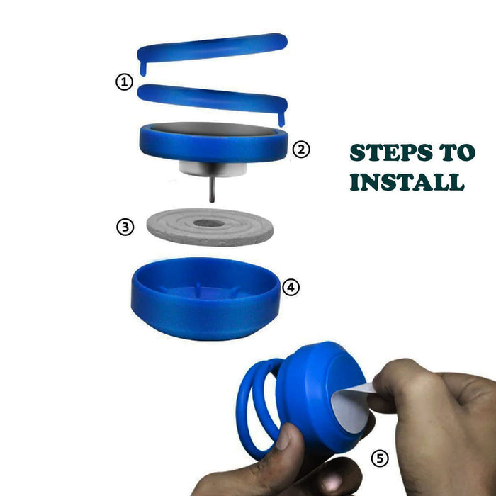 6319 Solar Power Car Aroma Diffuser 360°Double Ring — DeoDap