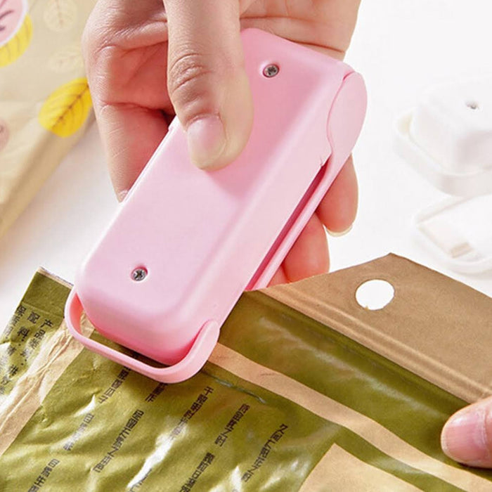 Mini Sealing Machine Plastic Bag Sealer Portable Mini Super Seal Packi ...