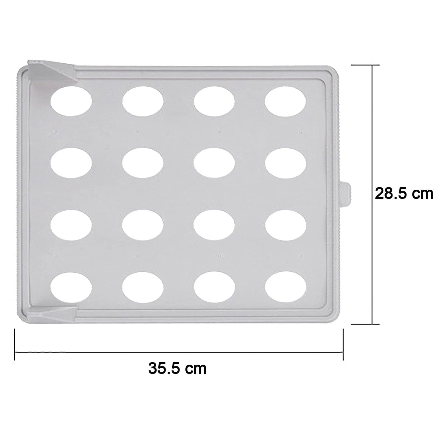 Compact cloth organizer for easy and tidy fabric management at home.