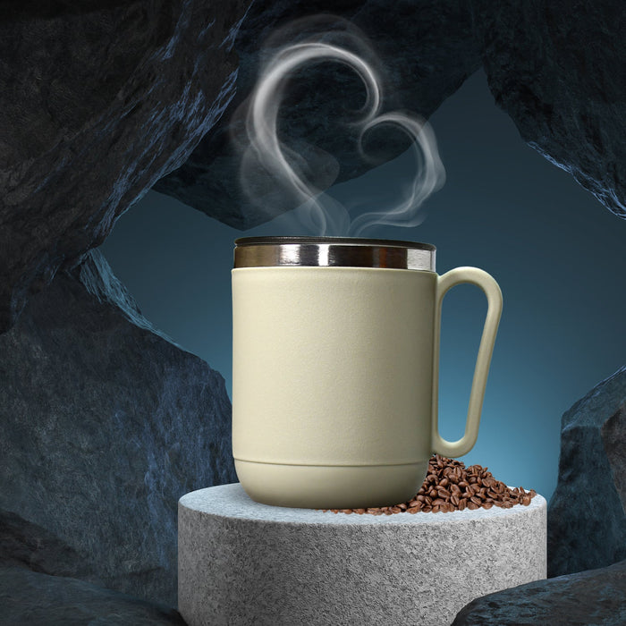8137　Ganesh　—　Stainless　Premium　Steel　with　Coffee　Mug　Deodap