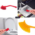 Toilet Cleaning Brush – Ergonomic Plastic for Bathroom | Velvet Wipe