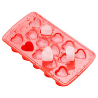 Heart Shape Ice Cube & Candy Tray – 14 Cavities (Multicolor)