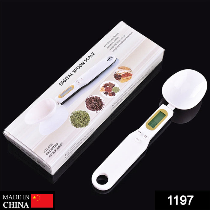 1197 Electronic Kitchen Digital Spoon Weighing Scale DeoDap