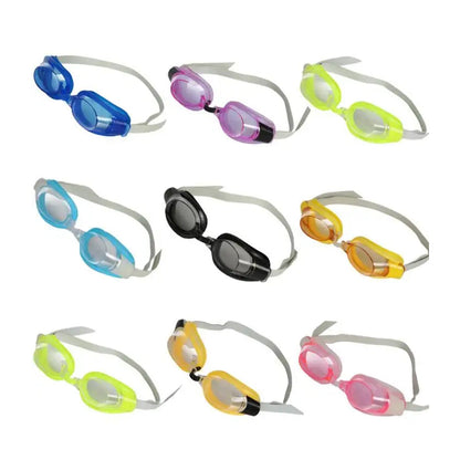 Adjustable swimming goggles with clear vision and anti-fog