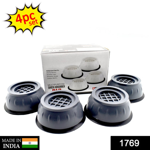 1769 Anti Vibration Pads with Suction Cup Feet DeoDap