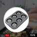 7079 6 slot Non-Stick Muffins Cupcake Pancake Baking Molds DeoDap