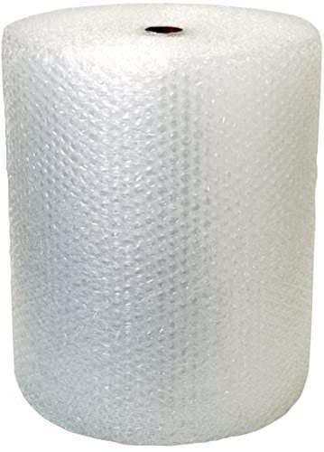 White bubble wrap roll for packaging