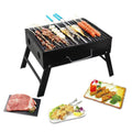 Folding Charcoal Grill – Portable Carbon Steel BBQ | Siplix