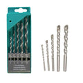 Metal Drill Bit Set – 5-Piece Carbide Tips, Multicolor | Indo Glow