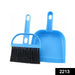 2213 Mini Dustpan with Brush Broom Set for Multipurpose Cleaning - 2 pcs DeoDap